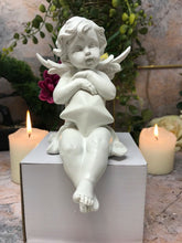 Load image into Gallery viewer, Guardian Angel Figurine Cherub Shelf Sitter Statue Ornament Sculpture Gift-Collectables:Fantasy, Myth & Magic:Mythical Creatures:Angels-OsirisTradingUK
