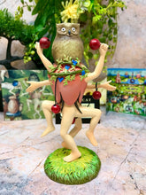 Load image into Gallery viewer, Dancer with Owl Sculpture Hieronymus Bosch Art Statue Figurine Reproduction Gift