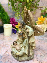 Load image into Gallery viewer, Holy Family Statue of the Virgin Mary with Joseph and Jesus Religious Nativity