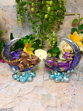 Charger l'image dans la galerie, Ensemble de deux dragons au repos, sculpture fantastique, statue mythique, ornement, cadeau