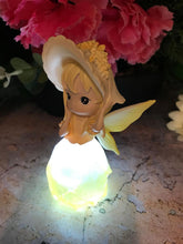 Load image into Gallery viewer, Adorable Angel Baby Girl with Led Light Yellow Figurine Fantasy Fairy Collection-OsirisTradingUK