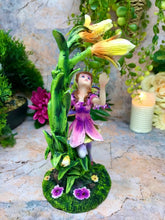 Load image into Gallery viewer, Standing Flower Fairy Statue Mythical Creatures Figure Sculpture Ornament Gift-OsirisTradingUK