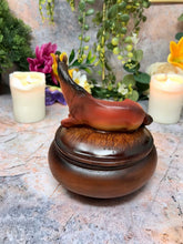 Charger l'image dans la galerie, Coffret à bijoux rond en forme de cheval, sculpture décorative, cachette secrète, cadeau équestre
