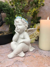 Load image into Gallery viewer, Guardian Angel Figurine Cherub Statue Ornament Sculpture Statue Gift Figure-Collectables:Fantasy, Myth & Magic:Mythical Creatures:Angels-OsirisTradingUK