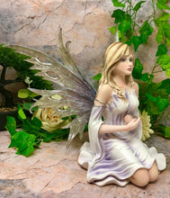 Load image into Gallery viewer, Large Winter Fairy Sculpture Statue Mythical Creatures Figure Gift Ornament