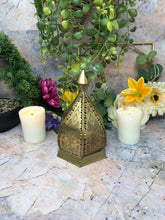 Load image into Gallery viewer, Moroccan Style Metal Lantern LED Tea Light Candle Holders Gifts-OsirisTradingUK