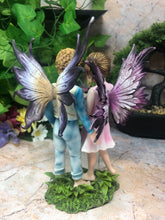 Laden Sie das Bild in den Galerie-Viewer, Fee Kinder Figur Fantasy Feen Figur mythische Statue Figur Geschenk