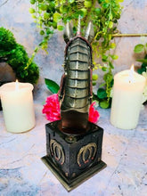 Load image into Gallery viewer, Steampunk Unicorn Bust Antique Effect Bronze Effect Statue Sculpture-OsirisTradingUK