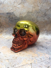 Load image into Gallery viewer, Red and Yellow Skull Ornament Figure Skulls Collection Sculpture Gothic Decor-OsirisTradingUK
