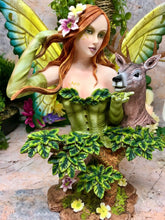 Load image into Gallery viewer, Large Fairy and Stag Companion Sculpture Statue Mythical Creatures Figure Gift-OsirisTradingUK