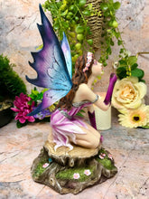 Load image into Gallery viewer, Fairy Figurine Fantasy Fairies Figure Mythical Sculpture Gift Ornament Statue