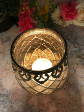 Charger l'image dans la galerie, Moroccan Glass Tealight Holder Lantern Candle Decor Ornament Home Lighting-OsirisTradingUK