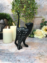 Load image into Gallery viewer, Abstract Black Cat Sculpture Decoration Figurine Ideal Gift for Cats Lovers