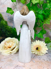 Load image into Gallery viewer, Guardian Angel with Child Figurine Statue Sculpture Figure Angels Collection-OsirisTradingUK