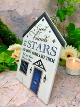 Charger l'image dans la galerie, Motivational Porcelain Plaque Good Friends are Like Stars Inspiring Wall Decor-OsirisTradingUK