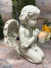 Load image into Gallery viewer, Guardian Angel Figurine Praying Cherub Statue Ornament Sculpture Statue Figure