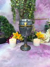 Load image into Gallery viewer, Knight Helmet Goblet Templar Chalice Crusader Gothic Decor Medieval Style-OsirisTradingUK