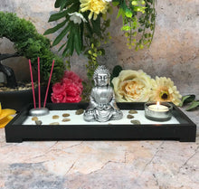Charger l'image dans la galerie, Buddha Candle Holder Ornament Incense Burner Feng Shui Statue Oriental-OsirisTradingUK