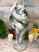 Load image into Gallery viewer, Guardian Angel Figurine Cherub Grave Ornament Statue Sculpture Statue Gift-Collectables:Fantasy, Myth & Magic:Mythical Creatures:Angels-OsirisTradingUK