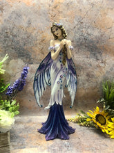 Load image into Gallery viewer, Large Fairy with Butterfly Wings Sculpture Statue Mythical Creatures Figure Gift