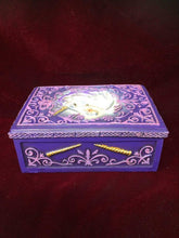 Load image into Gallery viewer, Purple Unicorn Fantasy Trinket Box Ornament Secret Stash Unicorn Collection-OsirisTradingUK