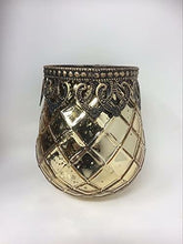 Charger l'image dans la galerie, Moroccan Lantern Candle Glass Tealight Holder Ornament Home Lighting-OsirisTradingUK