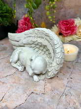 Load image into Gallery viewer, Memorial Dog Angel Statue Pet Grave Marker Tribute Garden Ornament Sculpture