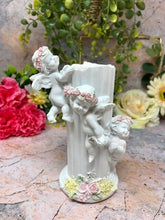 Load image into Gallery viewer, Guardian Angel Figurine Cherub Candle Holder Statue Ornament Sculpture Gift