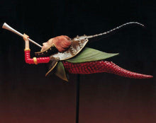 Load image into Gallery viewer, Museum Reproduction Sculpture Fallen Angel With Clarion by Pieter Breugel Statue