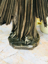 Laden Sie das Bild in den Galerie-Viewer, Bronze-Effekt Jesus Göttliche Barmherzigkeit Statue Religiöse Skulptur Geschenk