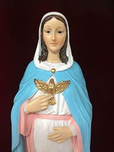 Load image into Gallery viewer, Large Blessed Virgin Mary Our Lady of Hope with Holy Spirit Religious Statue
