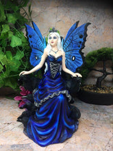 Load image into Gallery viewer, Dark Fairy and Ravens Companion Sculpture Statue Mythical Creatures Figure Gift