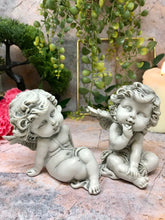 Load image into Gallery viewer, Pair of Guardian Angel Cherubs Figurine Cherub Statue Ornament Sculpture-Collectables:Fantasy, Myth & Magic:Mythical Creatures:Angels-OsirisTradingUK