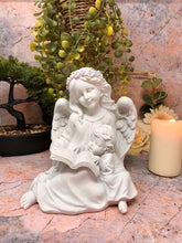 Charger l'image dans la galerie, Guardian Angel Figurine Cherub Reading Book Statue Ornament Sculpture Gift-Collectables:Fantasy, Myth & Magic:Mythical Creatures:Angels-OsirisTradingUK