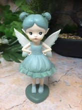 Load image into Gallery viewer, Adorable Angel Sculpture Fairies and Angels Collection Figurine Fantasy Green-OsirisTradingUK