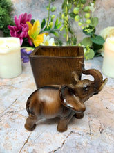 Laden Sie das Bild in den Galerie-Viewer, Elephant Pen Holder Pen Pot Container Desk Tidy Home Office Supplies-OsirisTradingUK
