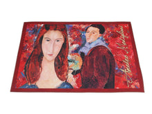 Laden Sie das Bild in den Galerie-Viewer, Set of 4 Table Mats Amedeo Modigliani Placemats Museum Reproduction Art Inspired-OsirisTradingUK