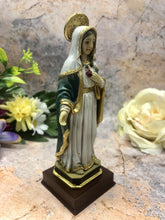 Load image into Gallery viewer, Blessed Virgin The Immaculate Heart of Mary Statue Ornament Figurine