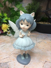 Load image into Gallery viewer, Adorable Angel Sculpture Fairies and Angels Collection Figurine Fantasy Blue…-OsirisTradingUK