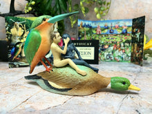 Load image into Gallery viewer, Couple on a Duck Museum Reproduction Sculpture Hieronymus Bosch Statue