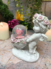 Load image into Gallery viewer, Guardian Angel Figurine Cherub with Heart Statue Ornament Sculpture Water Ball-Collectables:Fantasy, Myth & Magic:Mythical Creatures:Angels-OsirisTradingUK