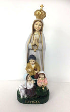 Load image into Gallery viewer, Blessed Virgin Mary Our Lady of Fatima with Children Statue Ornament Figurine-OsirisTradingUK
