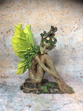 Load image into Gallery viewer, Mythical Forest Sprite Garden Ornament Figurine Fantasy Pixie Elf Sculpture-OsirisTradingUK