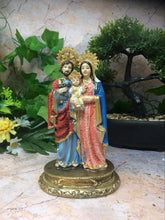 Load image into Gallery viewer, Holy Family Statue of the Virgin Mary with Joseph and Jesus Religious Figure