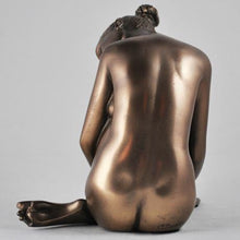 Charger l'image dans la galerie, Statue de femme nue effet bronze Sculpture de dame Ornement Cadeau