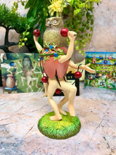Load image into Gallery viewer, Dancer with Owl Sculpture Hieronymus Bosch Art Statue Figurine Reproduction Gift