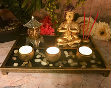 Charger l'image dans la galerie, Bougeoir Bouddha Ornement Brûleur d'encens Statue Feng Shui Oriental