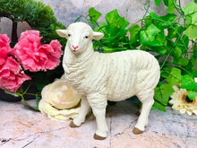 Load image into Gallery viewer, Small Sheep Figurine Statue Garden Ornament Farm Lamb Lawn Decoration Sheep