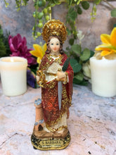 Laden Sie das Bild in den Galerie-Viewer, Statue der Heiligen Barbara, katholische Skulptur, religiöses Ornament, heilige große Märtyrerin