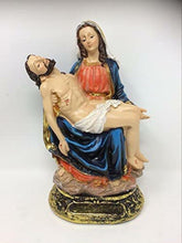 Load image into Gallery viewer, La Pieta Statue Of The Virgin Mary Holding Jesus Religious Ornament Sculpture